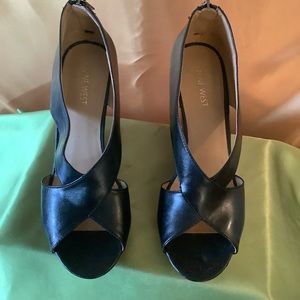 Nine West Leather Wedge